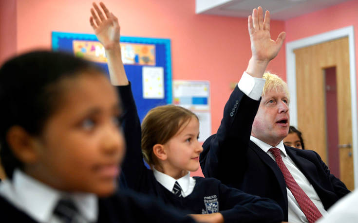 Ο Μπόρις Τζόνσον είπε σε μαθητές ότι θα καταλήξει σε συμφωνία για το Brexit