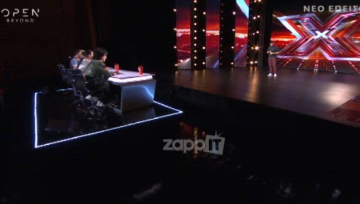 Η εμφάνιση διαγωνιζόμενου στο X Factor που συγκίνησε κοινό και κριτές