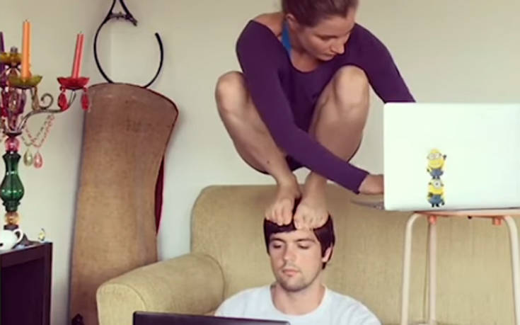 Ζευγάρι έχει περάσει τη γυμναστική σε άλλο επίπεδο