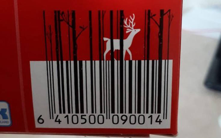 Φαντασία ακόμη και στα barcode