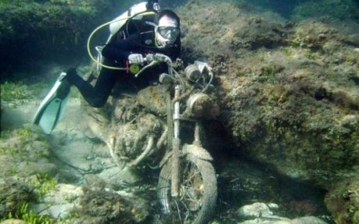 Ασυνήθιστα στιγμιότυπα με μοτοσυκλέτες