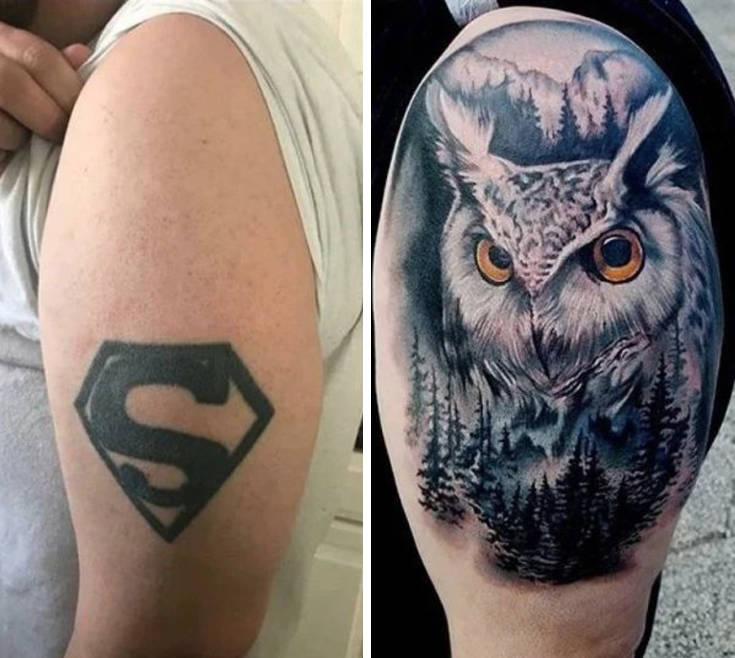 Όταν δεν σου αρέσει το τατουάζ σου και αποφασίζεις να το αλλάξεις