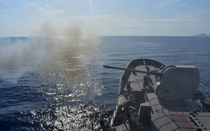 Άσκηση του Πολεμικού Ναυτικού σε Σαρωνικό και Μυρτώο πέλαγος