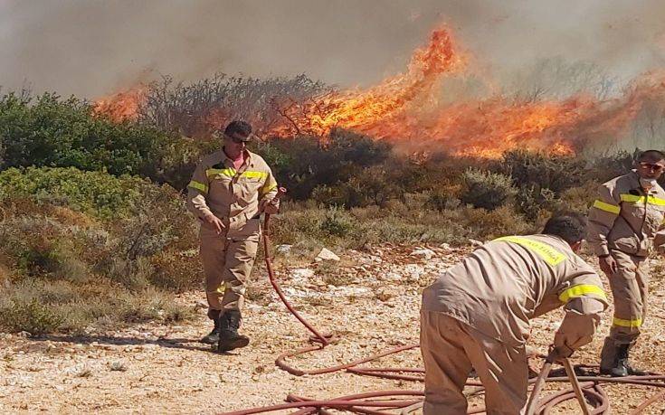 Χωρίς ενεργό μέτωπο η πυρκαγιά στις Σάπες &#8211; Σε εξέλιξη η επιχείρηση κατάσβεσης