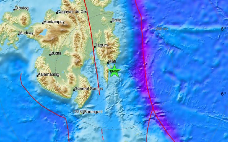 Σεισμός στις Φιλιππίνες