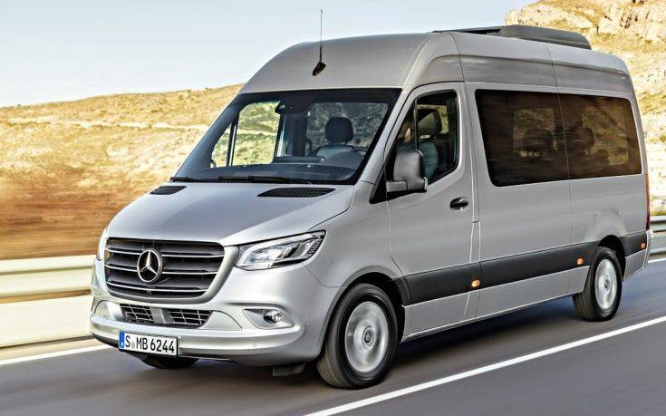 Ανάκληση Mercedes Sprinter για ενημέρωση του λογισμικού εγκεφάλου
