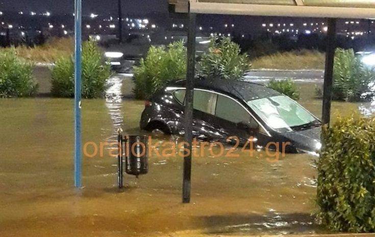 Kαταιγίδα σάρωσε τη δυτική πλευρά της Θεσσαλονίκης