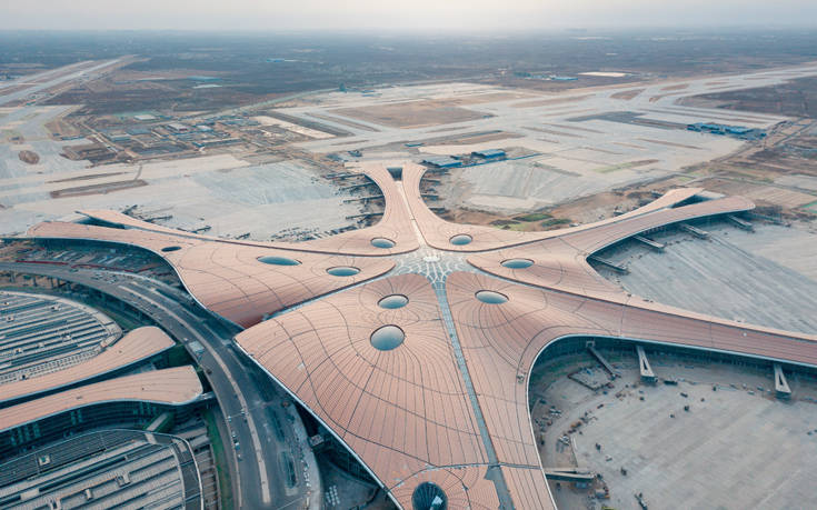 Σαν διαστημόπλοιο το μεγαλύτερο αεροδρόμιο στον κόσμο
