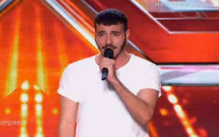 X-Factor: Ο παίκτης που ανέβηκε στη σκηνή για δεύτερη φορά να δοκιμάσει την τύχη του