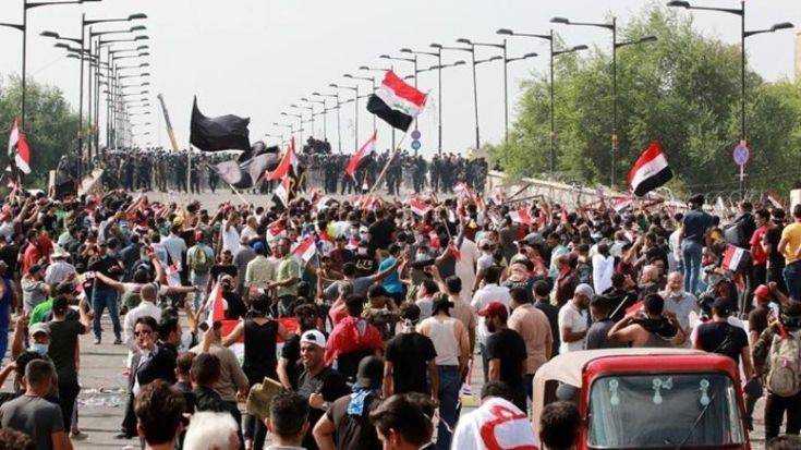 Ιράκ: Με βίαιο τρόπο τερματίστηκαν οι διαδηλώσεις
