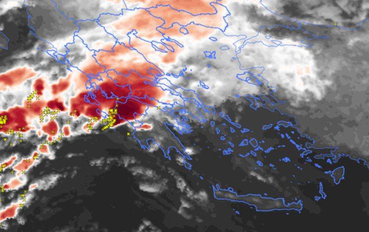 Καιρός: Ισχυρές βροχές στην Αττική μετά το μεσημέρι
