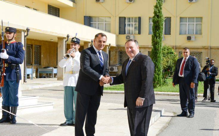 Τι αναφέρει το υπουργείο Εθνικής Άμυνας για τη συνάντηση Παναγιωτόπουλου – Πομπέο