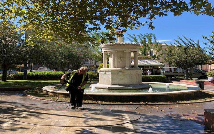 Δράσεις ενίσχυσης πρασίνου, φωτισμού και καθαριότητας στο Μεταξουργείο