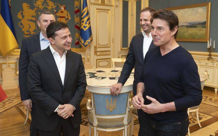 Τομ Κρουζ και Βολοντίμιρ Ζελένσκι τα είπαν σε κλίμα… συναδελφικό