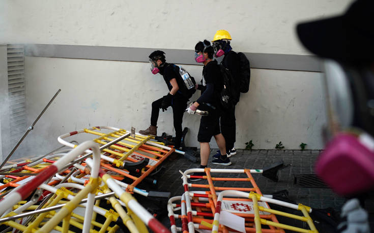 Γερμανοί φοιτητές συνελήφθησαν στα επεισόδια στο Χονγκ Κονγκ