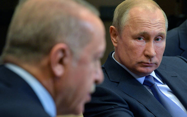 Πούτιν σε Ερντογάν: Ρωσία και Τουρκία θα διαδραματίσουν τον ρόλο τους στη Συρία