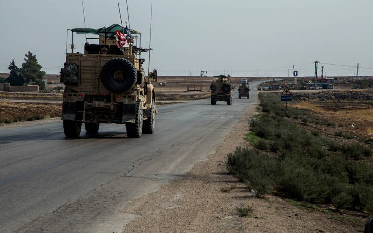 Αμερικανικές δυνάμεις περιπολούσαν στη βορειοανατολική Συρία