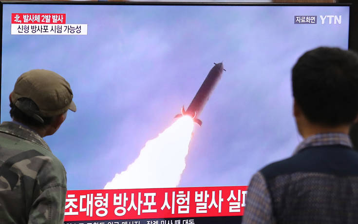 Βαλλιστικούς πυραύλους μικρού βεληνεκούς εκτόξευσε η Β. Κορέα
