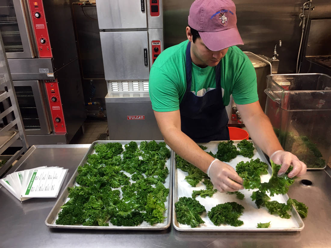 MakingKaleChips