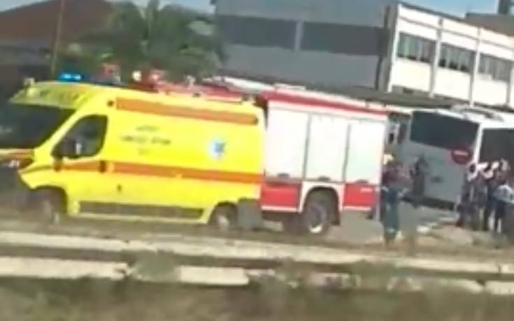 Θεσσαλονίκη: Τροχαίο με λεωφορείο του ΚΤΕΛ, 12 τραυματίες