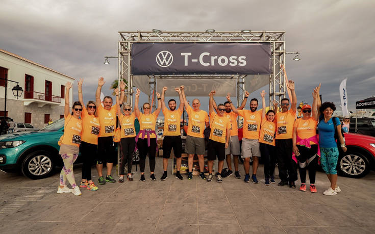 Η Volkswagen χορηγός στο Spetses Mini Marathon 2019