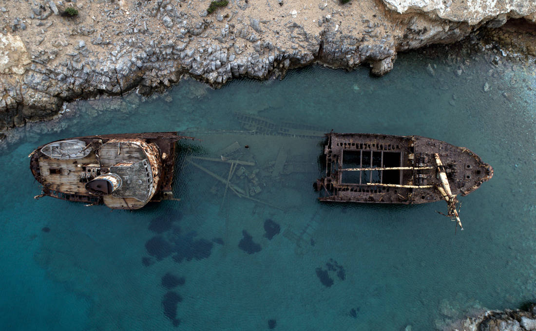 Η μελαγχολική αλλά και όμορφη γωνιά της Αμοργού