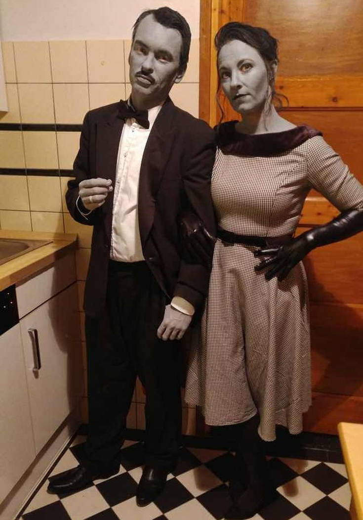 Ζευγάρια που σίγουρα ξεχώρισαν σε πάρτι Halloween