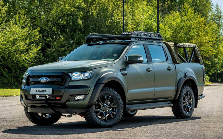 Ένα στρατιωτικού τύπου Ford Ranger παρέδωσε η Ricardo