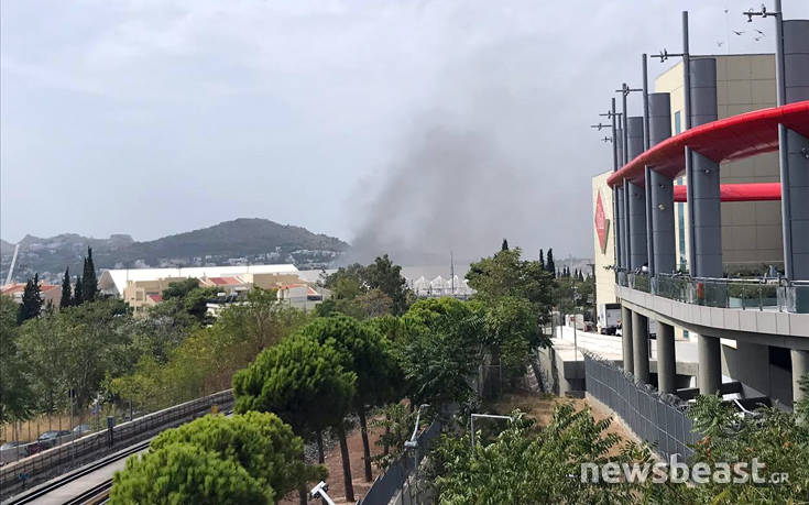 Φωτιά τώρα μέσα στο χώρο του ΟΑΚΑ