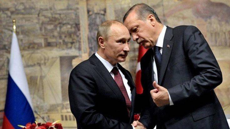 Τα είπαν και πάλι Ερντογάν και Πούτιν
