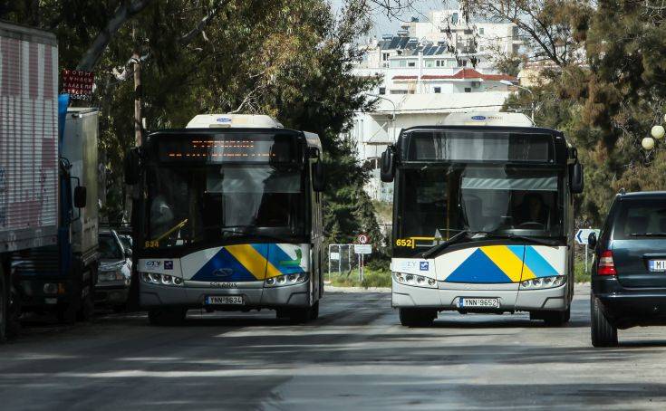 Καθυστερήσεις στα δρομολόγια λεωφορείων και τρόλεϊ στην Αθήνα