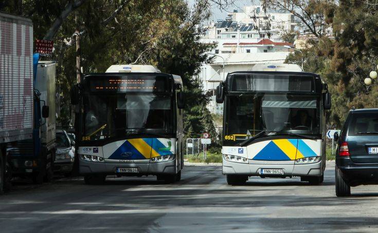 Στάση εργασίας σε λεωφορεία και τρόλεϊ σήμερα