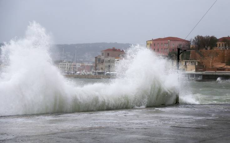 Χανιά: Άπαντες σε επιφυλακή για την κακοκαιρία «Βικτώρια»