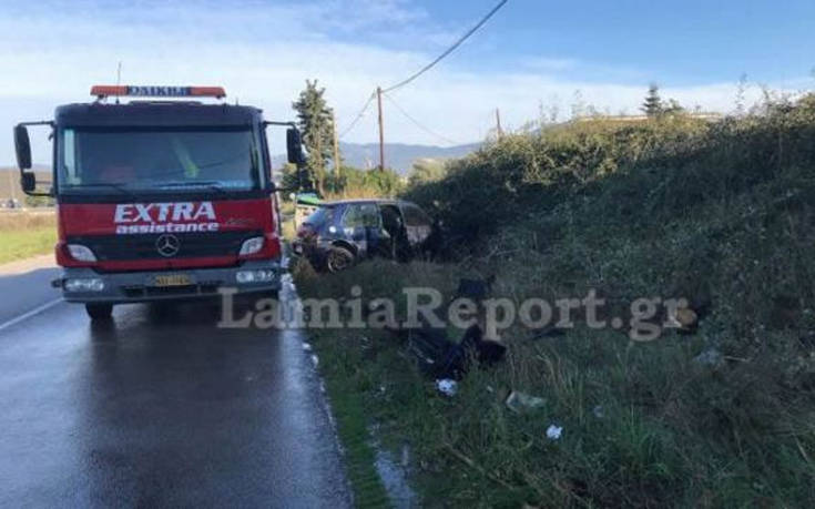 Τροχαίο με το καλημέρα στον δρόμο προς Λαμία