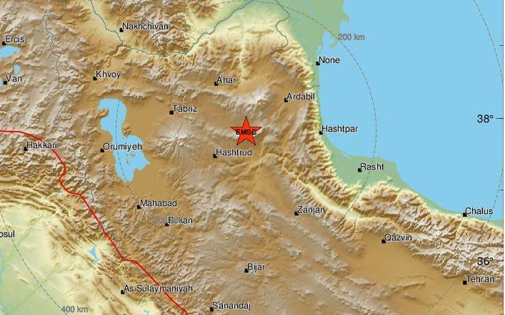 Τουλάχιστον 3 νεκροί από ισχυρό σεισμό στο Ιράν