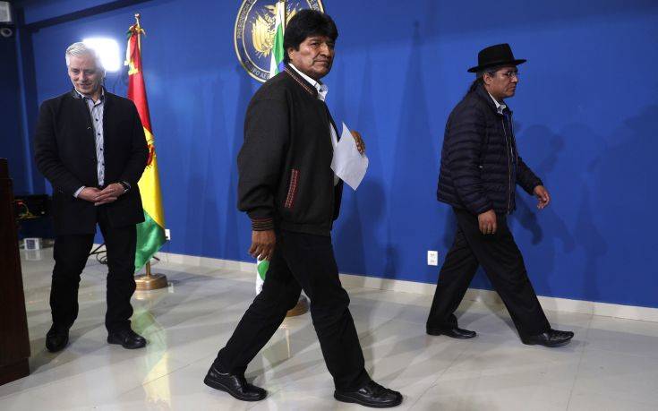 Υψηλοί οι τόνοι στη Βολιβία – Ο Μοράλες καλεί τα κόμματα σε διάλογο