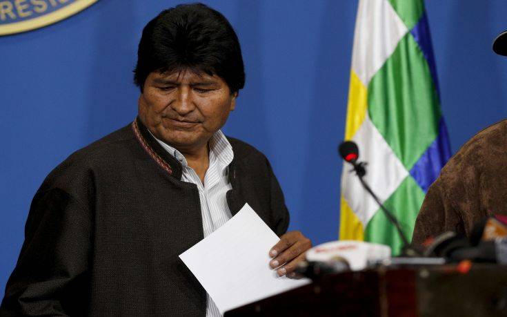 Βολιβία: Συμφώνησε ο Έβο Μοράλες για προκήρυξη νέων εκλογών μετά την έκθεση του Οργανισμού Αμερικανικών Κρατών