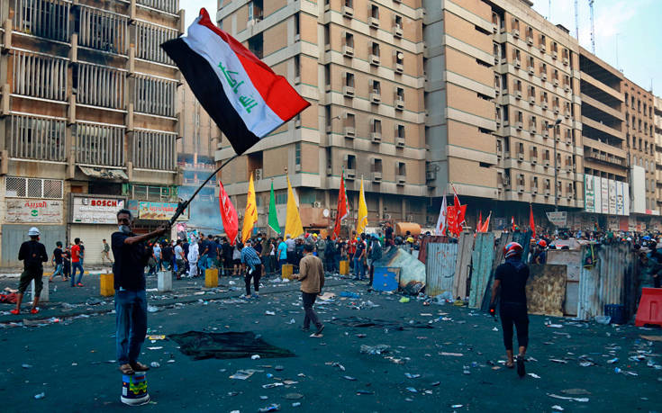 Ο πρόεδρος του Ιρακινού Κουρδιστάν στη Βαγδάτη εν μέσω διαδηλώσεων