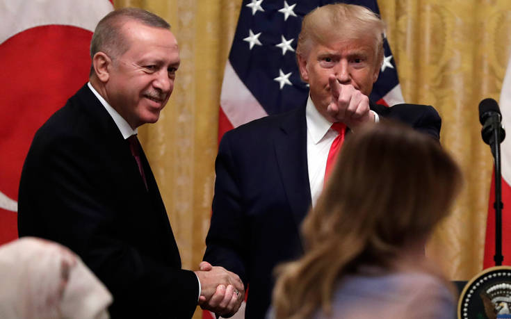 Ο Τραμπ στηρίζει Ερντογάν: Μου αρέσει η Τουρκία και τα πάω πολύ καλά με τον πρόεδρο