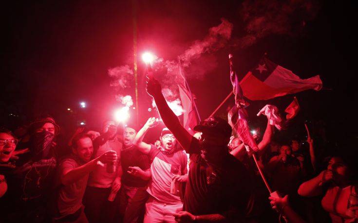 Χιλή: Μείωση των επεισοδίων στις αντικυβερνητικές διαδηλώσεις βλέπει το Υπουργείο Εσωτερικών