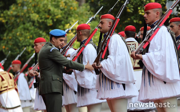 Προετοιμασίες στο Προεδρικό Μέγαρο εν αναμονή του Κινέζου προέδρου