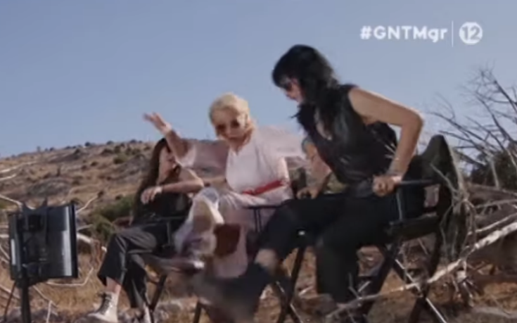 GNTM 2: Ένα ελάφι τρόμαξε Έλενα Χριστοπούλου και Ζενεβιέβ Μαζαρί