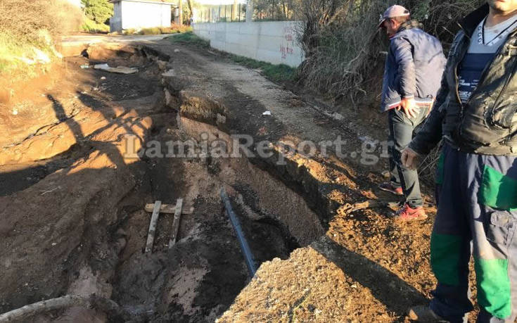 Λαμία: Έπεσε σε χαντάκι με λάσπη, τον βρήκαν μια ώρα μετά