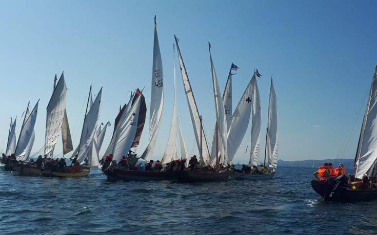 Φαντασμαγορικό θέαμα στους 20ους Πανελλήνιους Ναυτοπροσκοπικούς Ιστιοπλοϊκούς Αγώνες