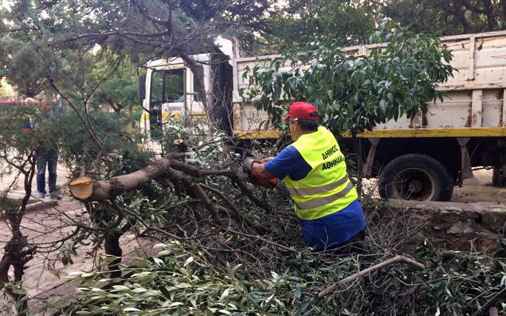 Στη Λαμπρινή συνεχίστηκαν οι δράσεις ανάπλασης του Δήμου Αθηναίων