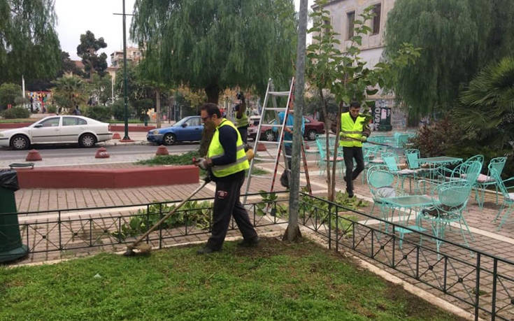 Παρέμβαση καθαριότητας και αποκατάστασης στο Μεταξουργείο από τον Δήμο Αθηναίων