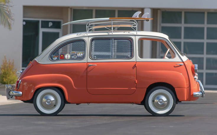 Το Fiat 600 Multipla στην έκθεση «Cars: Accelerating the Modern World»