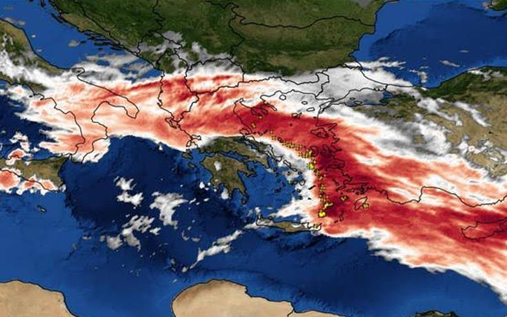 Σε εξέλιξη η κακοκαιρία Γηρυόνης &#8211; Πώς θα κινηθεί τις επόμενες ώρες