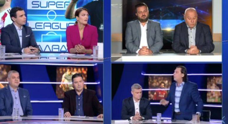 Ανέβηκαν οι τόνοι στο Total Football του Open – Αποχώρησε ο Τάσος Μητρόπουλος