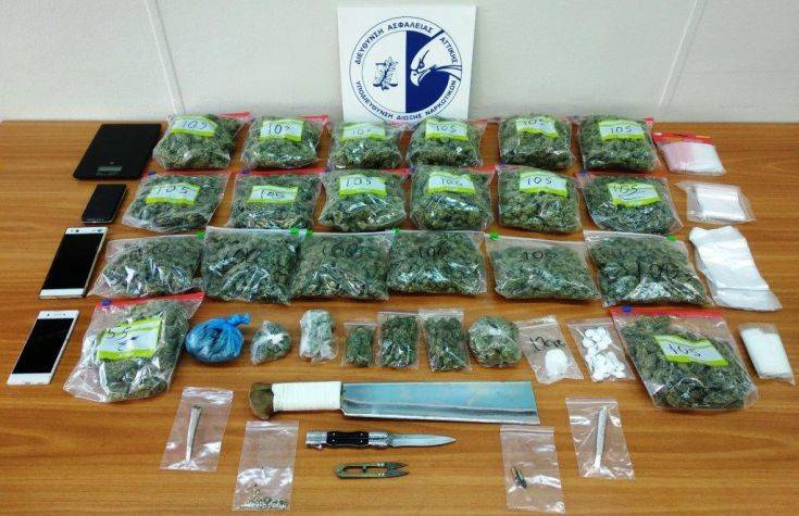 Συνελήφθησαν δύο άτομα στη Νίκαια για διακίνηση και εμπορία ναρκωτικών
